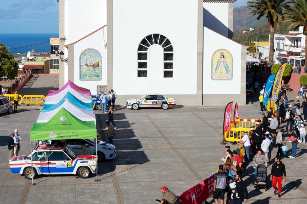 La Plaza de la Iglesia de Valle de Guerra acogió el primer día de la 11ª Subida al Boquerón